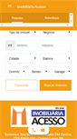 Mobile Screenshot of imobiliariaacesso.com.br